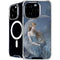 Fairy with Black Cat Sitting on Moon by Nene Thomas iPhone 16 Pro MagSafe Case